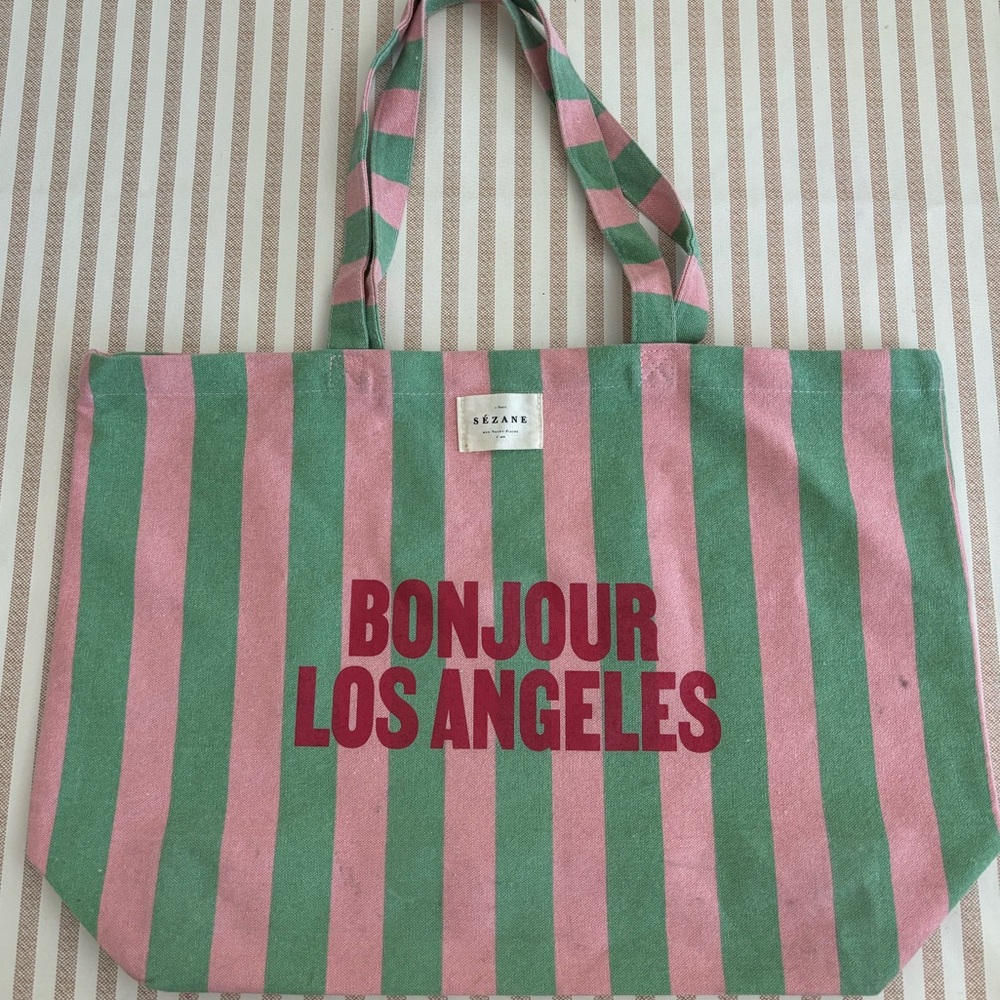 Sezane LA Tote Bag